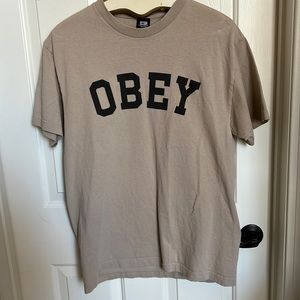 Obey Tan T-shirt